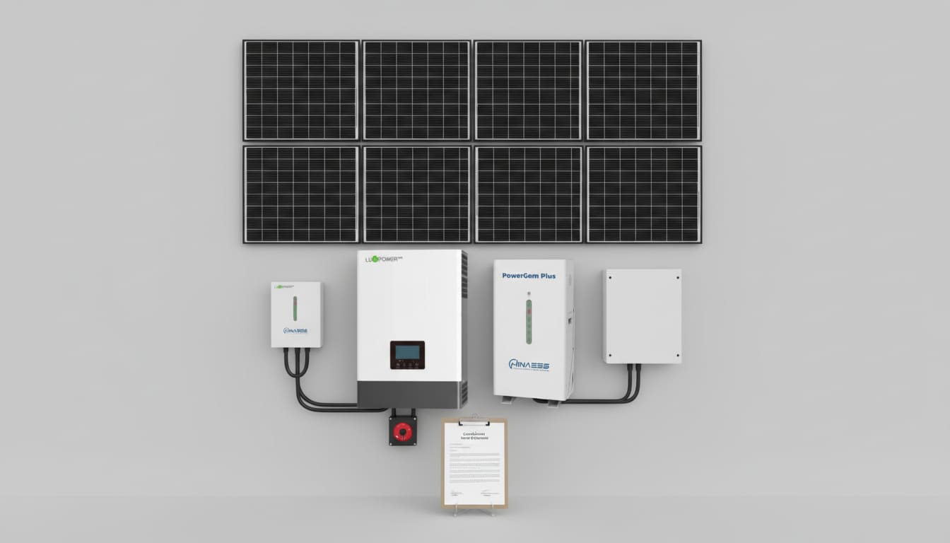 12KW LuxPower Hybrid System