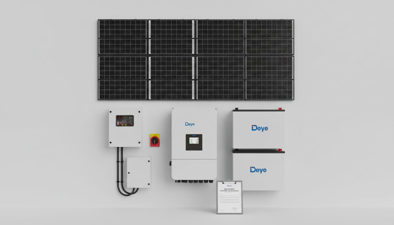 16KW Deye Hybrid System