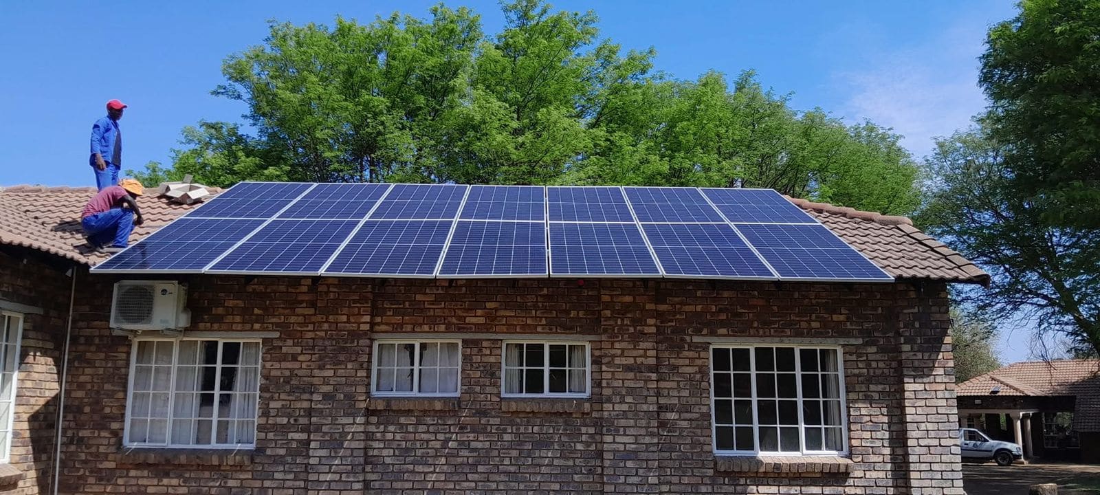 Large Residential Solar Array